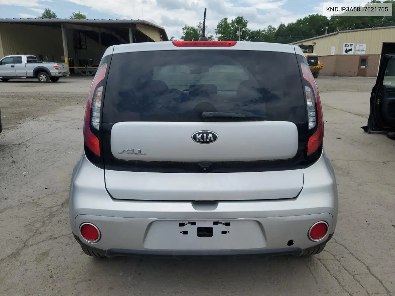 2018 Kia Soul + VIN: KNDJP3A58J7621765 Lot: 62870315