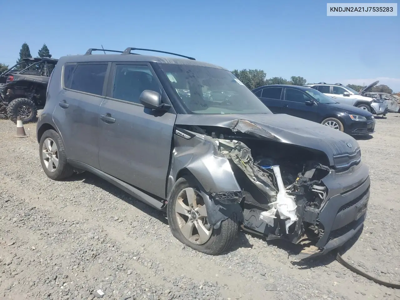 2018 Kia Soul VIN: KNDJN2A21J7535283 Lot: 62947295