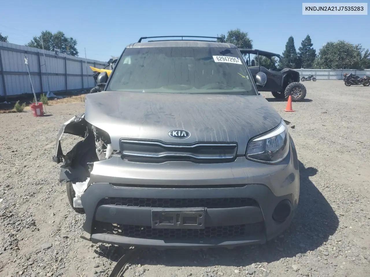 2018 Kia Soul VIN: KNDJN2A21J7535283 Lot: 62947295