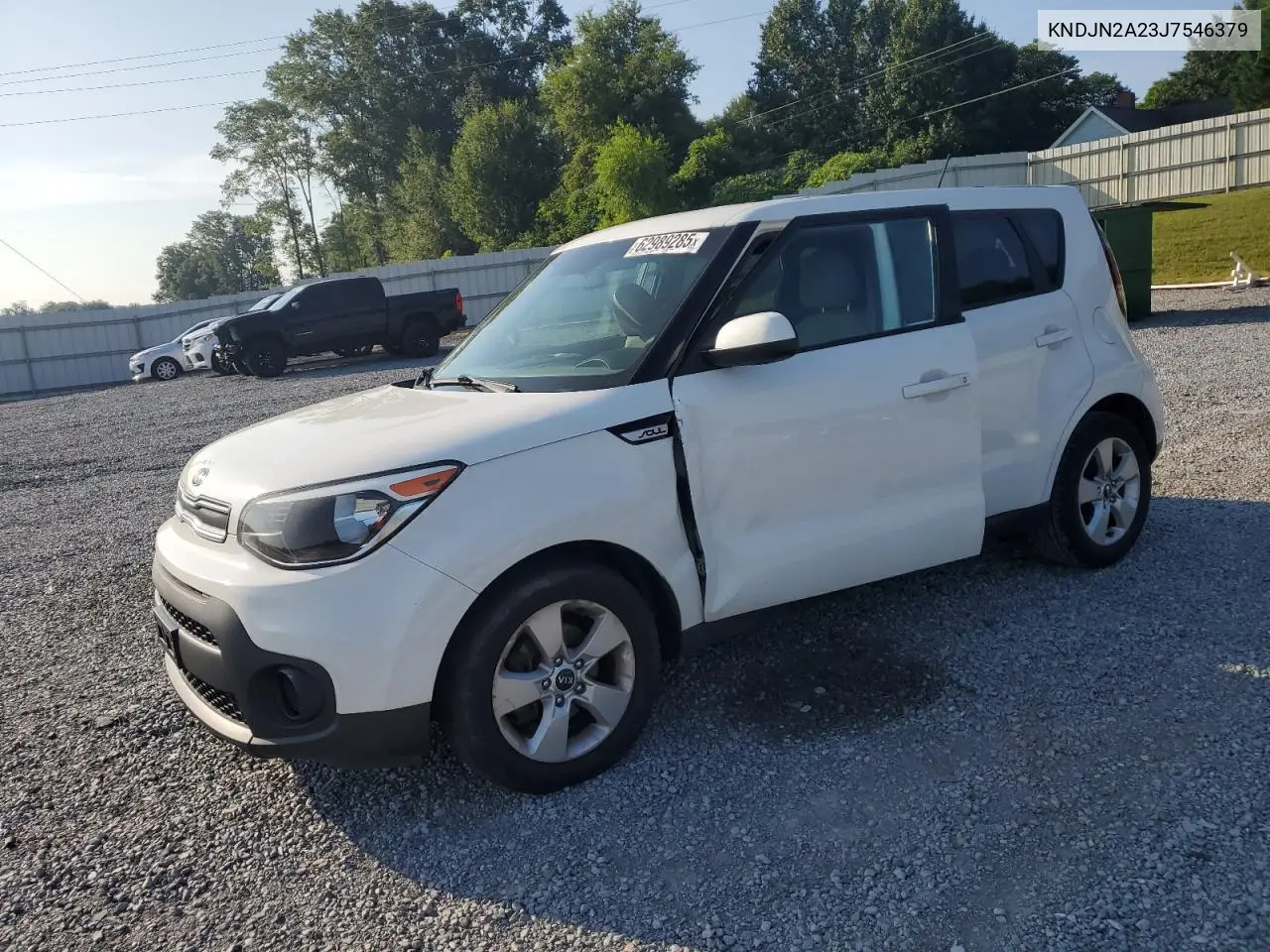 2018 Kia Soul VIN: KNDJN2A23J7546379 Lot: 62989285