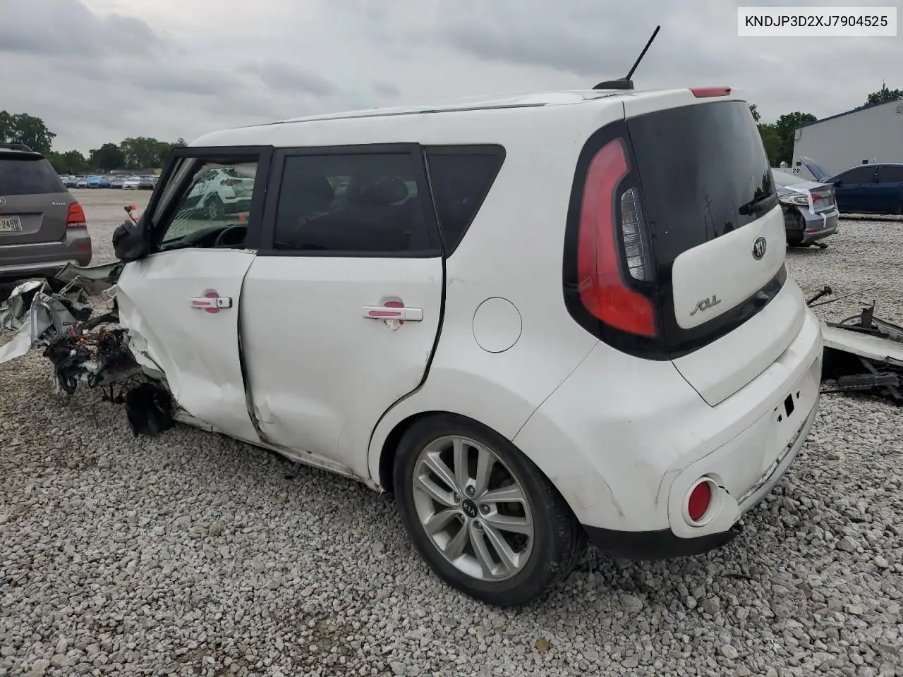 2018 Kia Soul + VIN: KNDJP3D2XJ7904525 Lot: 63009455