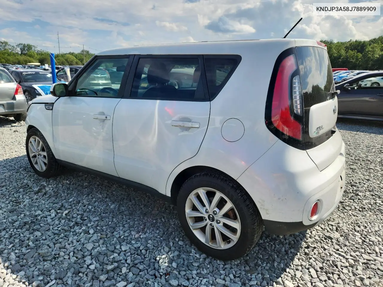 2018 Kia Soul + VIN: KNDJP3A58J7889909 Lot: 63033805