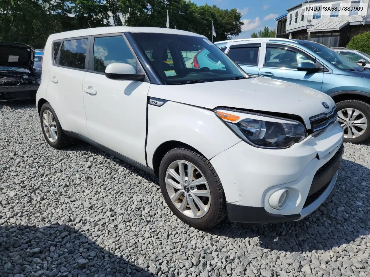 2018 Kia Soul + VIN: KNDJP3A58J7889909 Lot: 63033805
