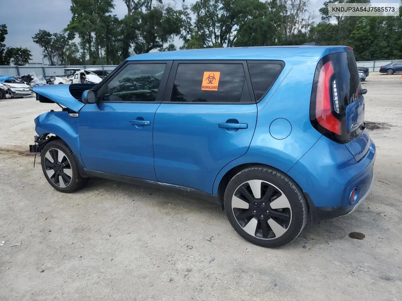 2018 Kia Soul + VIN: KNDJP3A54J7585573 Lot: 63050075