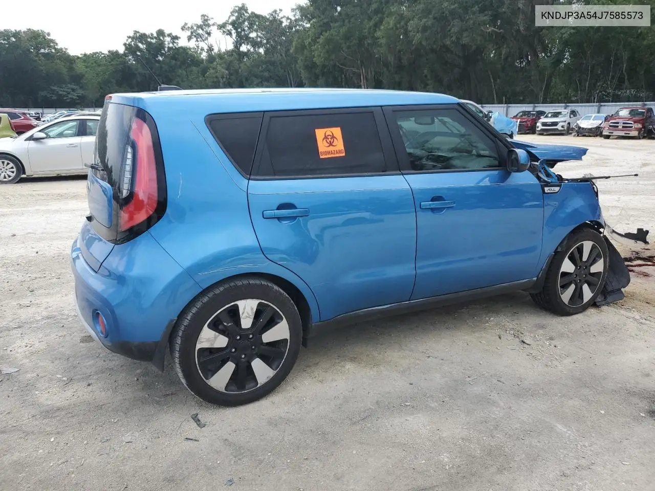 2018 Kia Soul + VIN: KNDJP3A54J7585573 Lot: 63050075