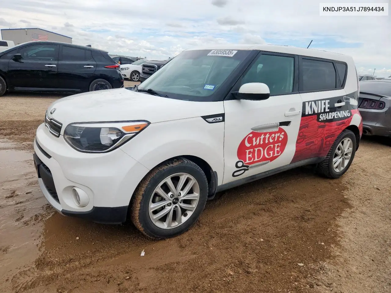 2018 Kia Soul + VIN: KNDJP3A51J7894434 Lot: 63059535