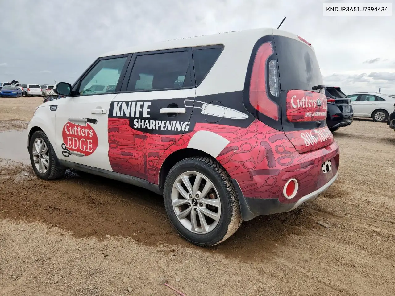 2018 Kia Soul + VIN: KNDJP3A51J7894434 Lot: 63059535
