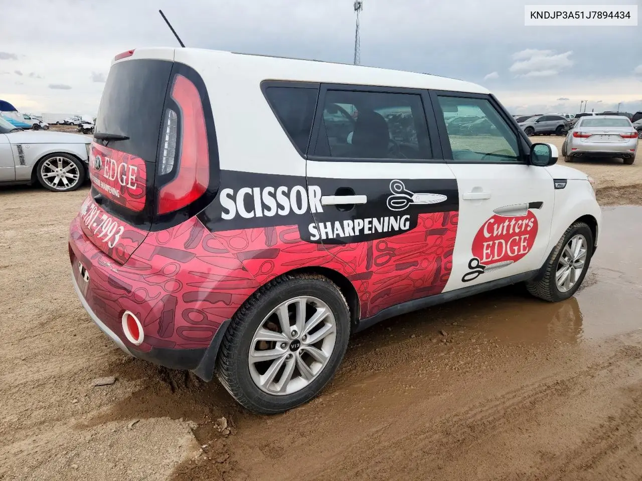2018 Kia Soul + VIN: KNDJP3A51J7894434 Lot: 63059535