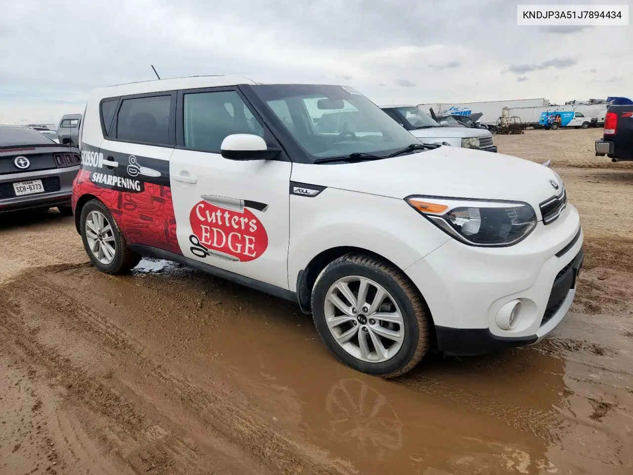 2018 Kia Soul + VIN: KNDJP3A51J7894434 Lot: 63059535