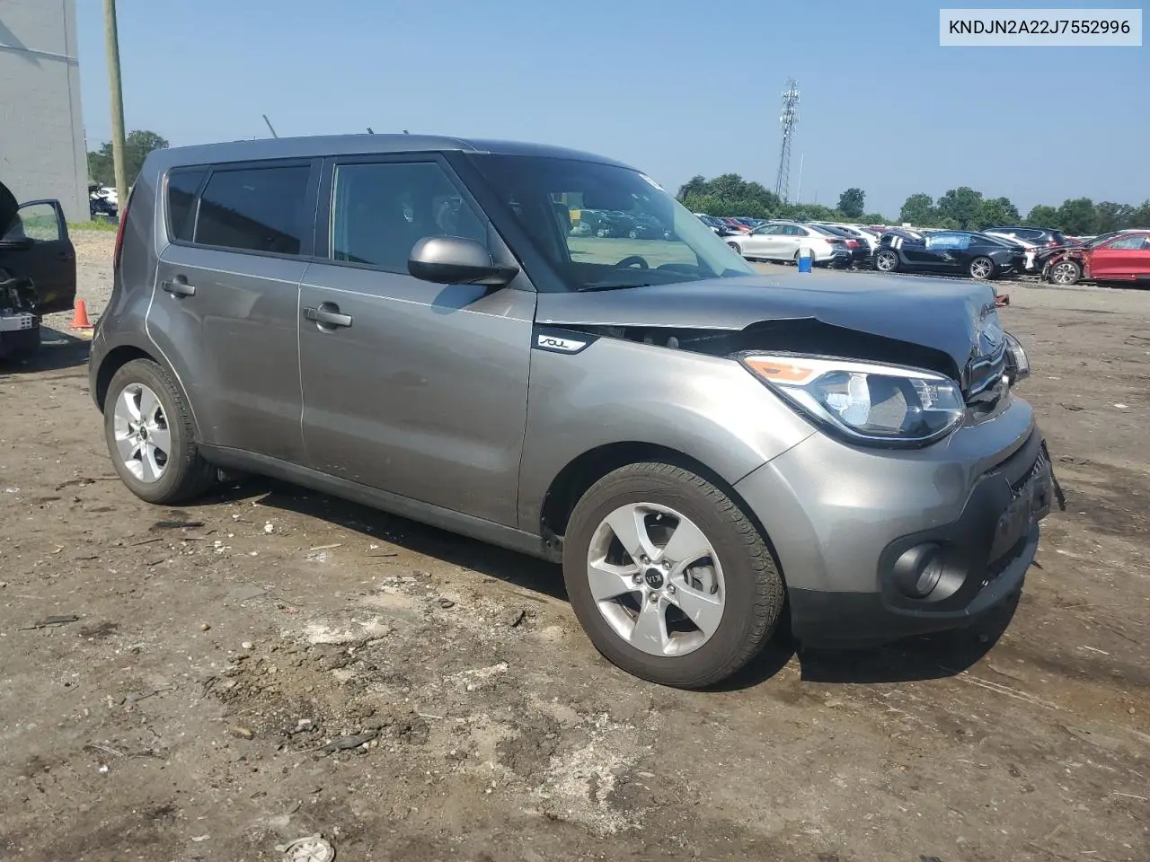 2018 Kia Soul VIN: KNDJN2A22J7552996 Lot: 65745575