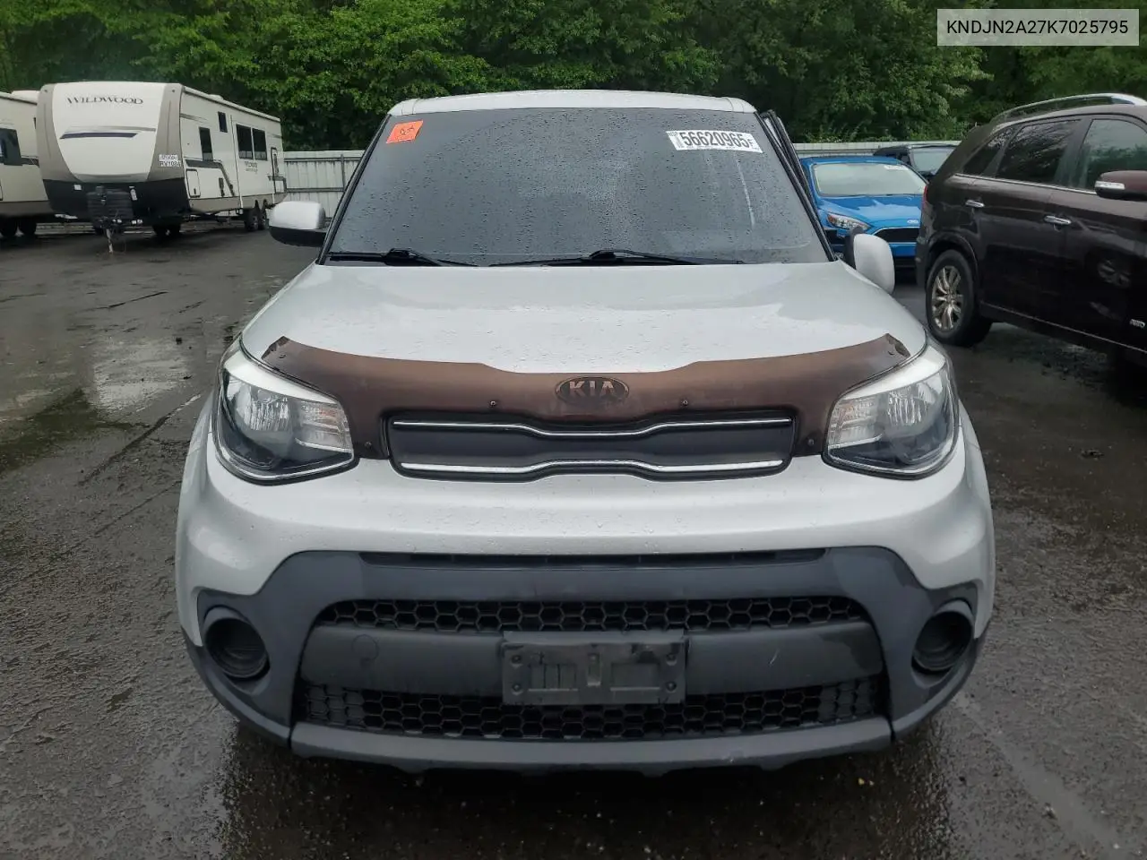 2019 Kia Soul VIN: KNDJN2A27K7025795 Lot: 56620965