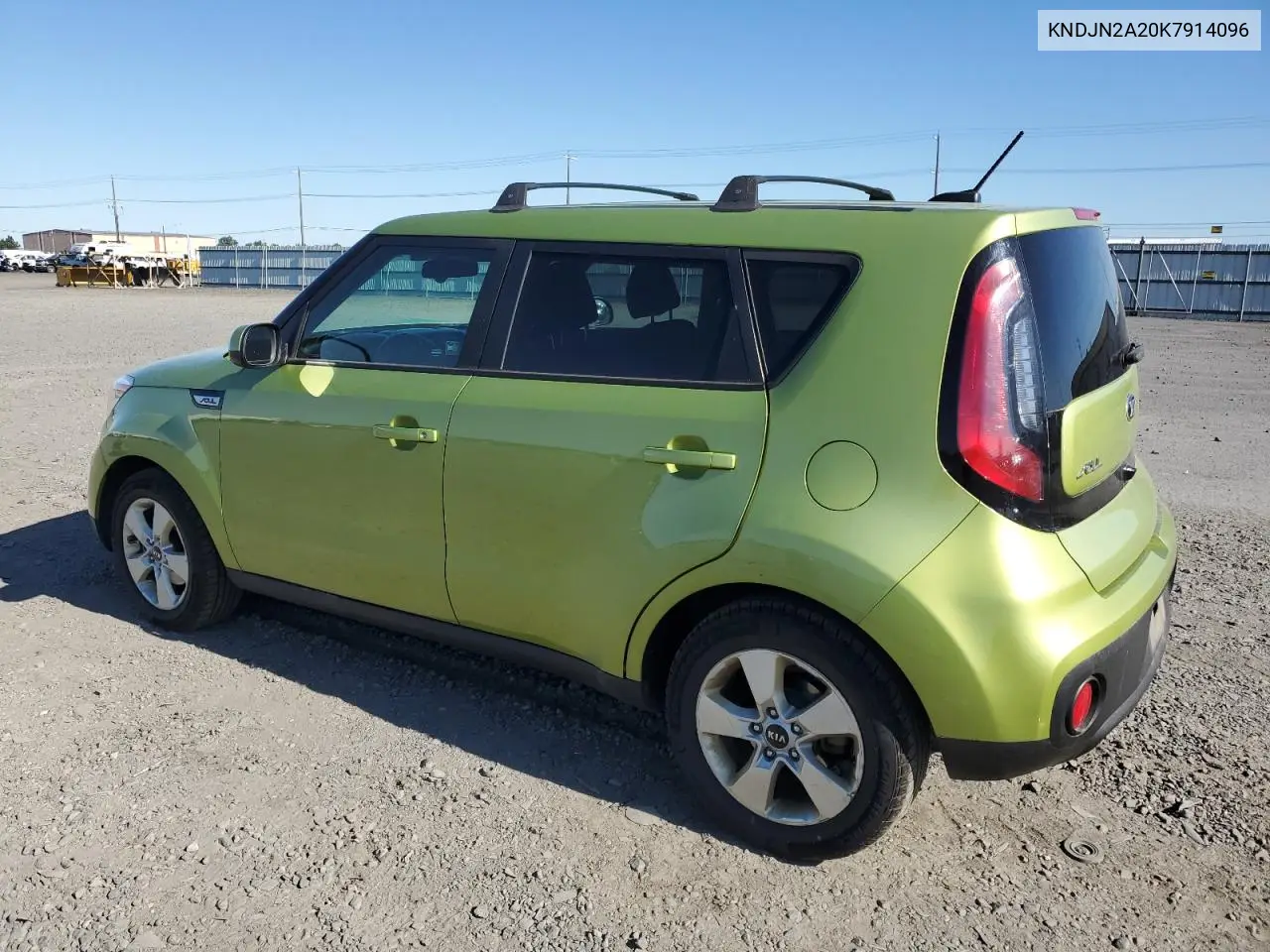 2019 Kia Soul VIN: KNDJN2A20K7914096 Lot: 62562465