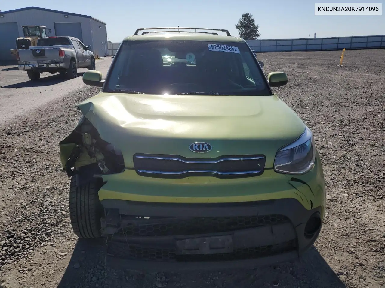 2019 Kia Soul VIN: KNDJN2A20K7914096 Lot: 62562465