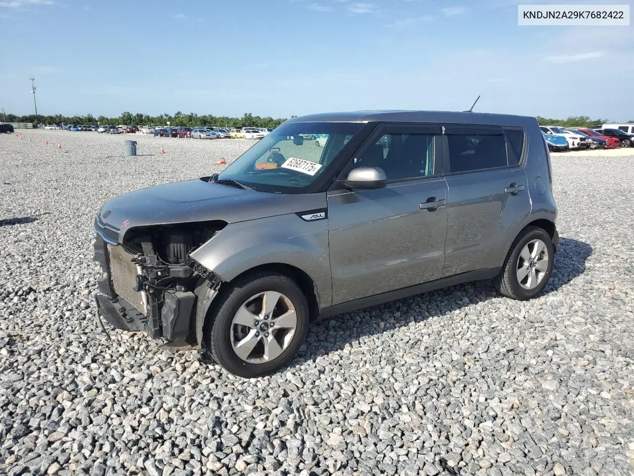 2019 Kia Soul VIN: KNDJN2A29K7682422 Lot: 62687175