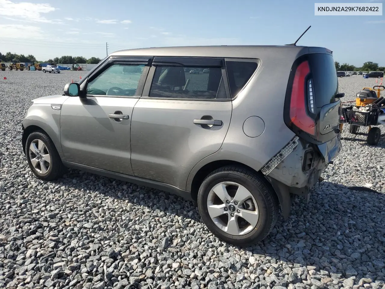 2019 Kia Soul VIN: KNDJN2A29K7682422 Lot: 62687175