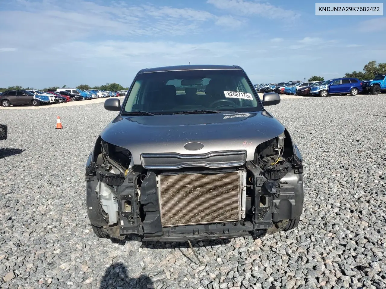 2019 Kia Soul VIN: KNDJN2A29K7682422 Lot: 62687175