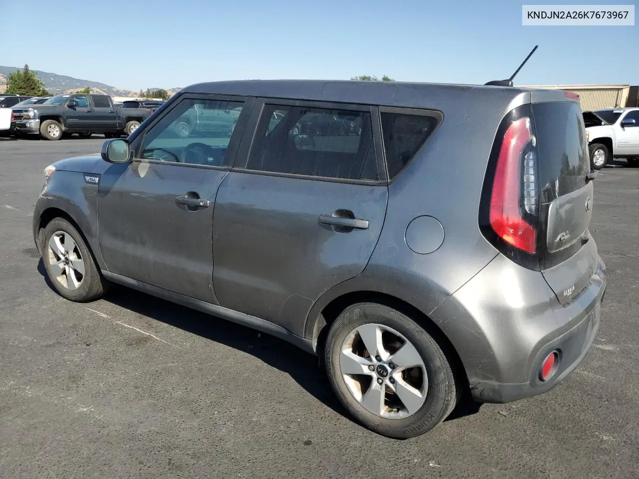 2019 Kia Soul VIN: KNDJN2A26K7673967 Lot: 62738355