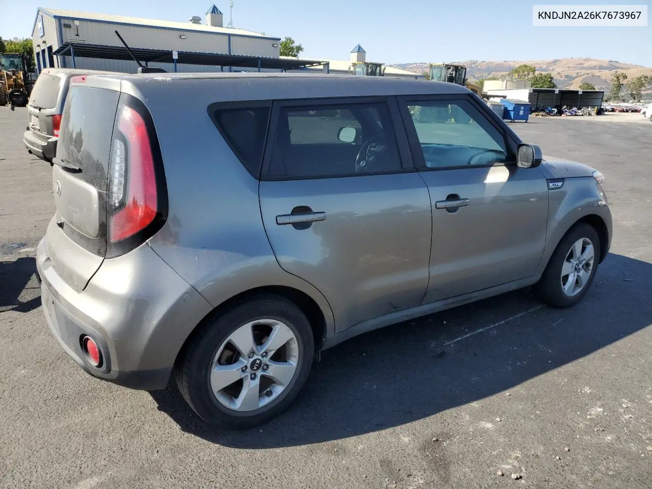 2019 Kia Soul VIN: KNDJN2A26K7673967 Lot: 62738355