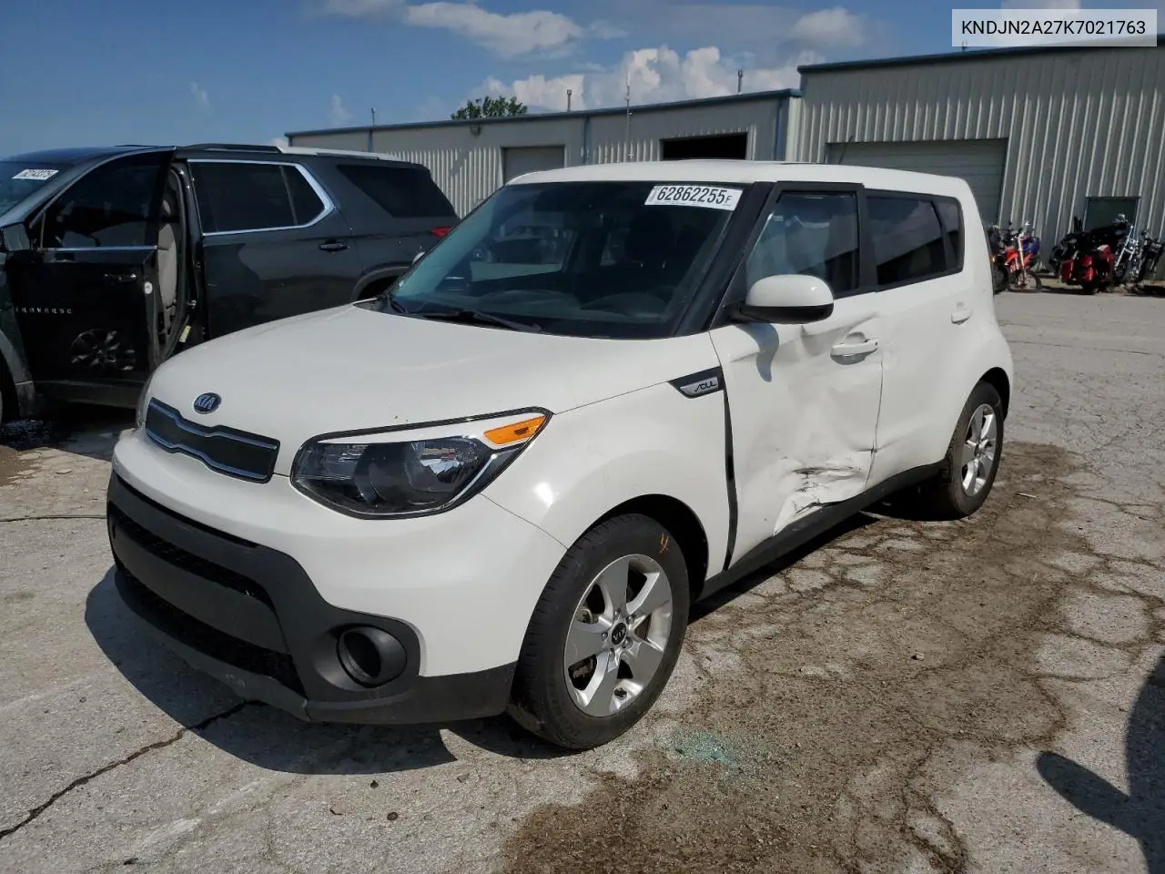 2019 Kia Soul VIN: KNDJN2A27K7021763 Lot: 62862255