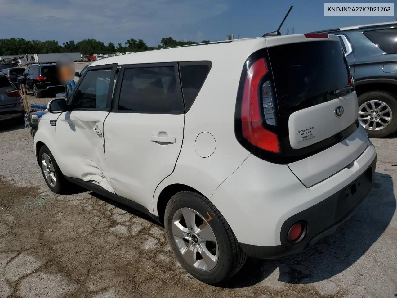 2019 Kia Soul VIN: KNDJN2A27K7021763 Lot: 62862255