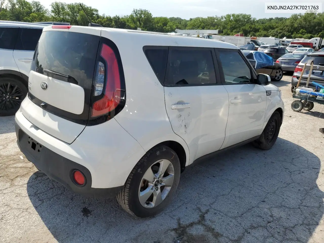 2019 Kia Soul VIN: KNDJN2A27K7021763 Lot: 62862255