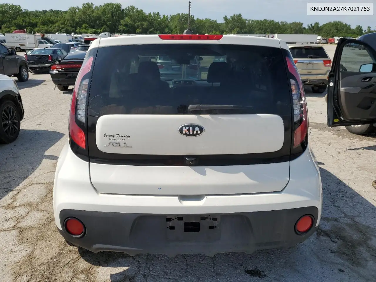 2019 Kia Soul VIN: KNDJN2A27K7021763 Lot: 62862255