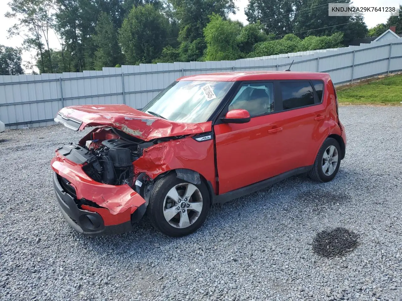 2019 Kia Soul VIN: KNDJN2A29K7641238 Lot: 63019645