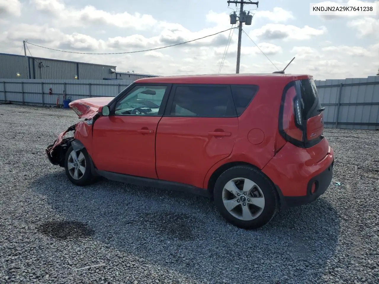 2019 Kia Soul VIN: KNDJN2A29K7641238 Lot: 63019645