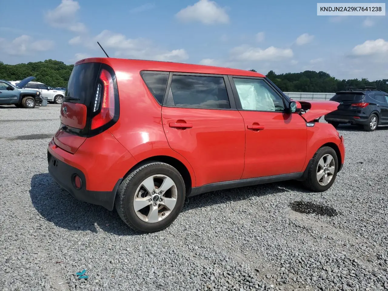 2019 Kia Soul VIN: KNDJN2A29K7641238 Lot: 63019645