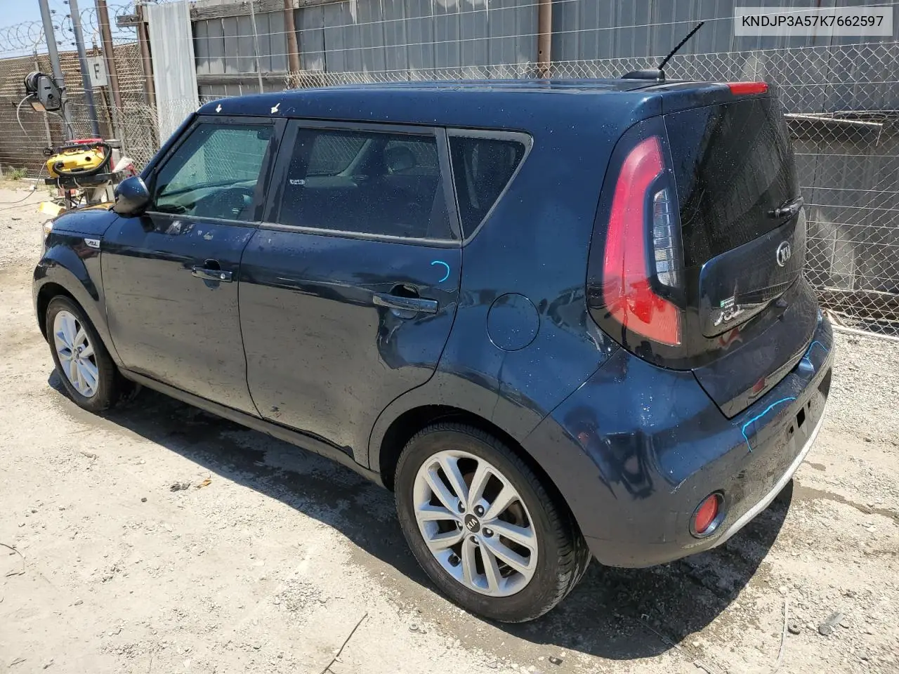 2019 Kia Soul + VIN: KNDJP3A57K7662597 Lot: 63118125