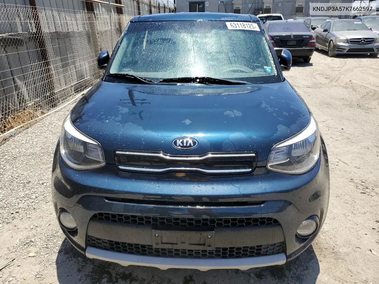2019 Kia Soul + VIN: KNDJP3A57K7662597 Lot: 63118125