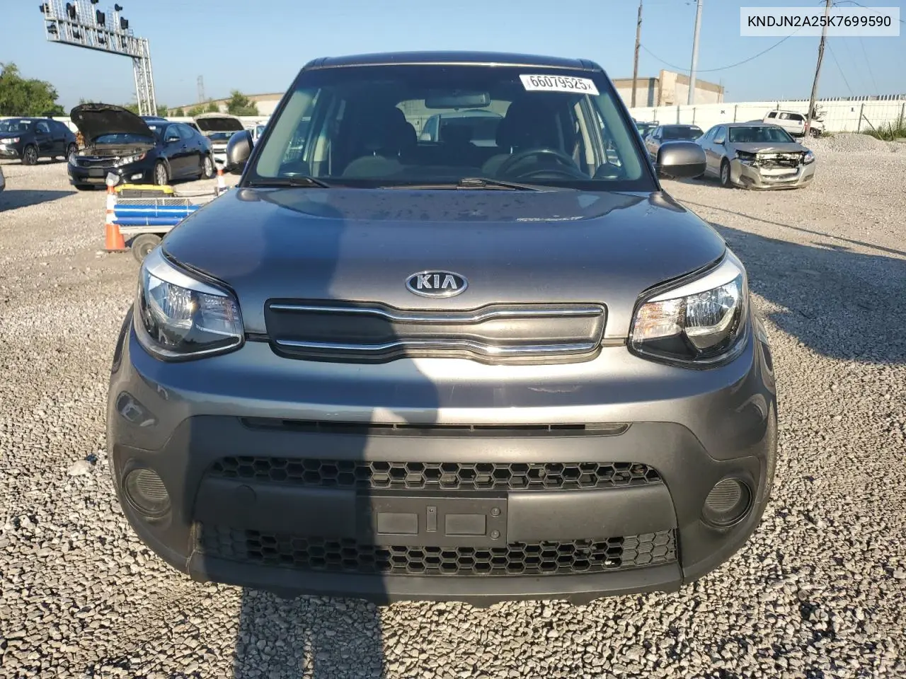 2019 Kia Soul VIN: KNDJN2A25K7699590 Lot: 66079525