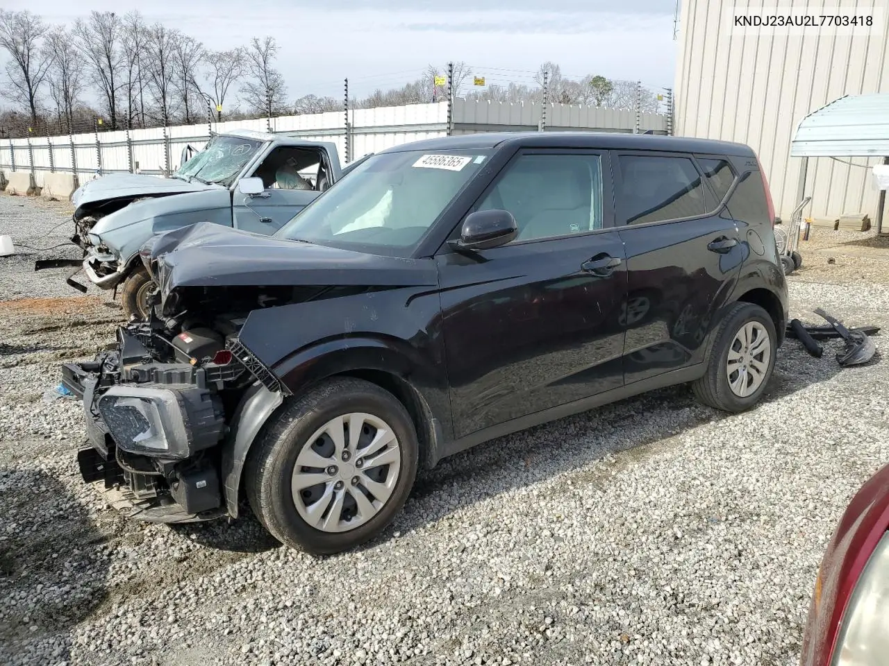 2020 Kia Soul Lx VIN: KNDJ23AU2L7703418 Lot: 45586365