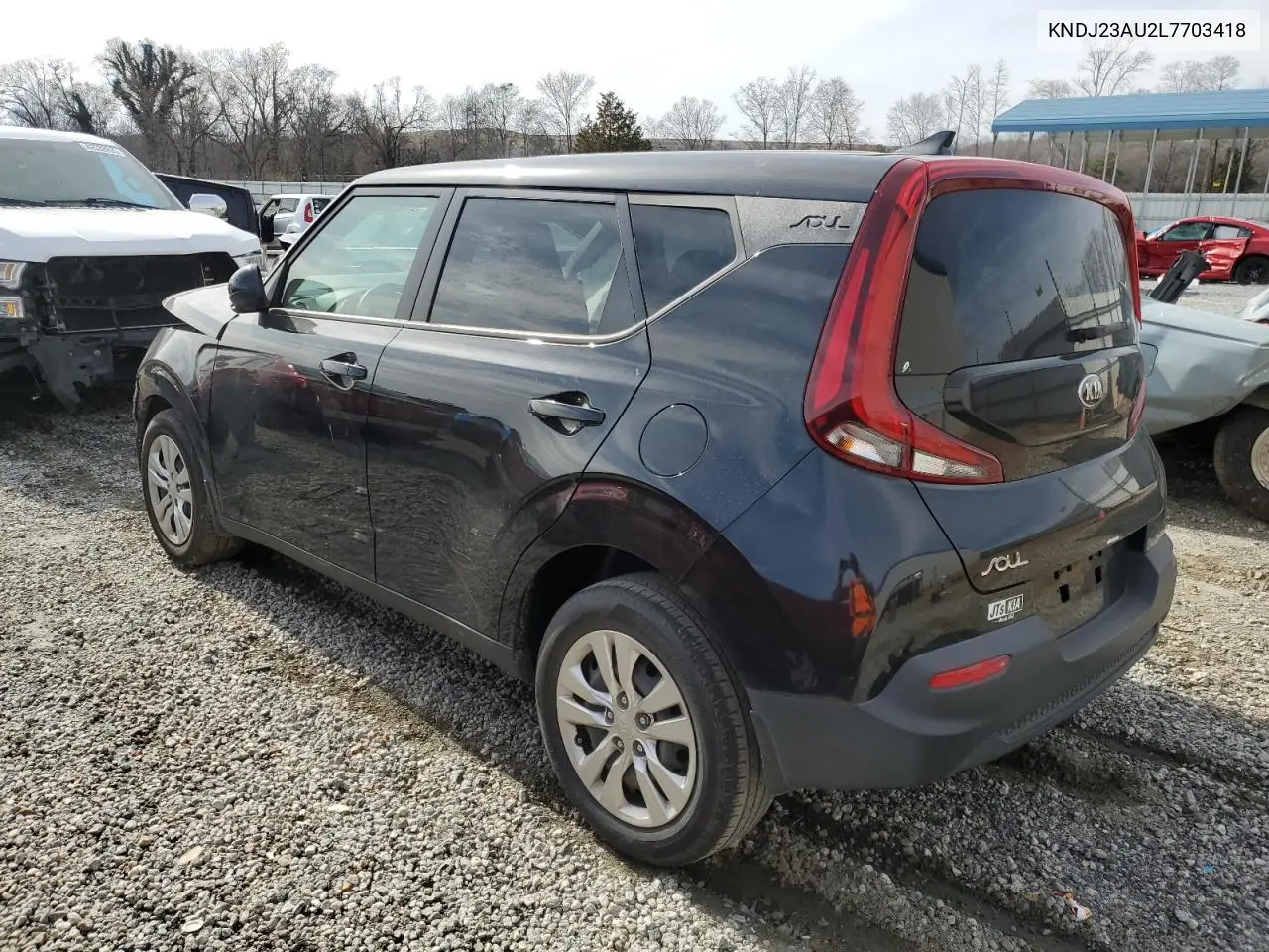 2020 Kia Soul Lx VIN: KNDJ23AU2L7703418 Lot: 45586365