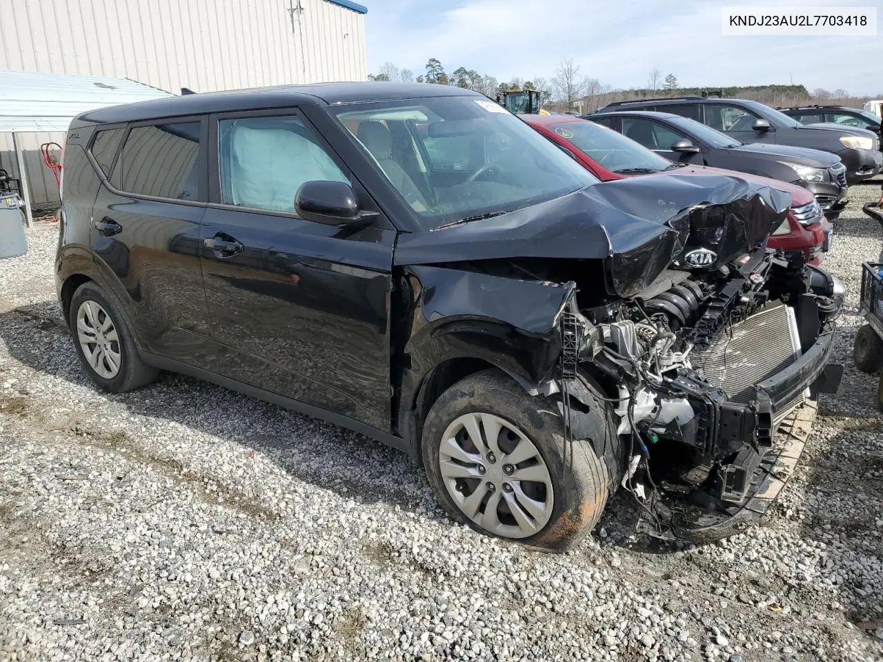 2020 Kia Soul Lx VIN: KNDJ23AU2L7703418 Lot: 45586365