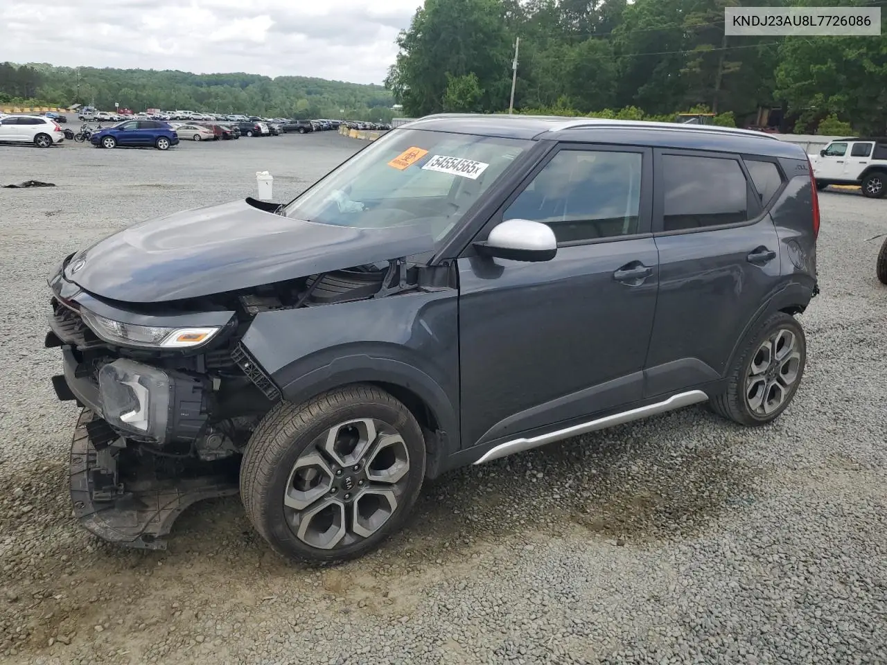 2020 Kia Soul Lx VIN: KNDJ23AU8L7726086 Lot: 54554565