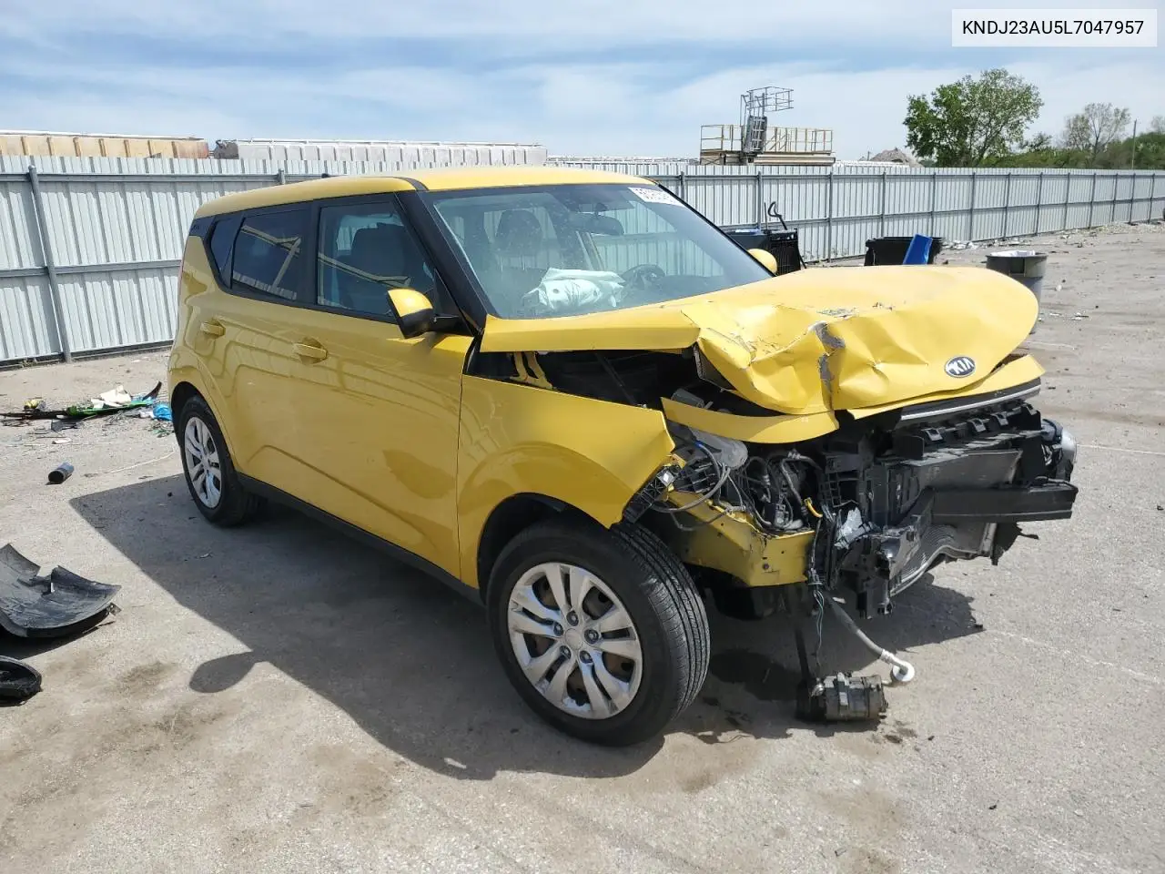2020 Kia Soul Lx VIN: KNDJ23AU5L7047957 Lot: 55167455