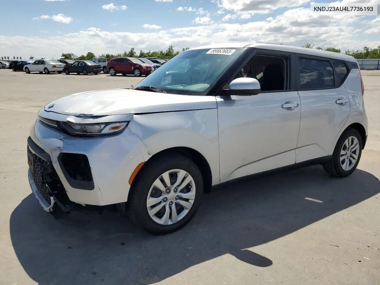 2020 Kia Soul Lx VIN: KNDJ23AU4L7736193 Lot: 56662665
