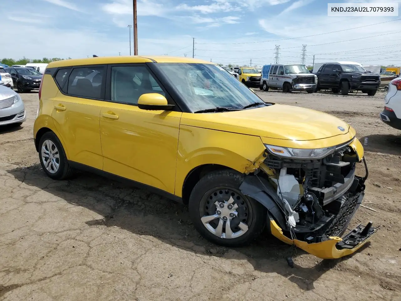 2020 Kia Soul Lx VIN: KNDJ23AU2L7079393 Lot: 56680155