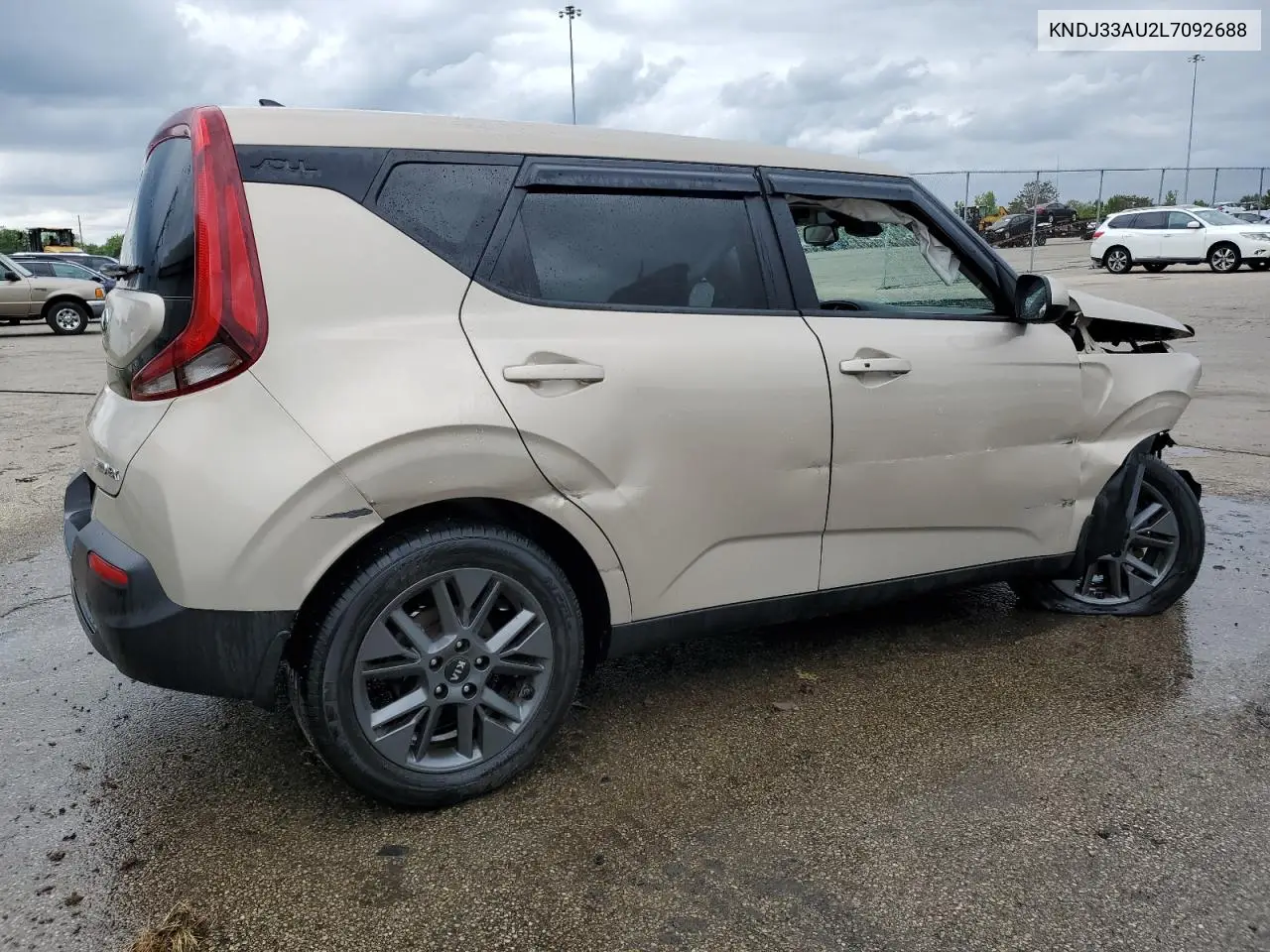 2020 Kia Soul Ex VIN: KNDJ33AU2L7092688 Lot: 56712385