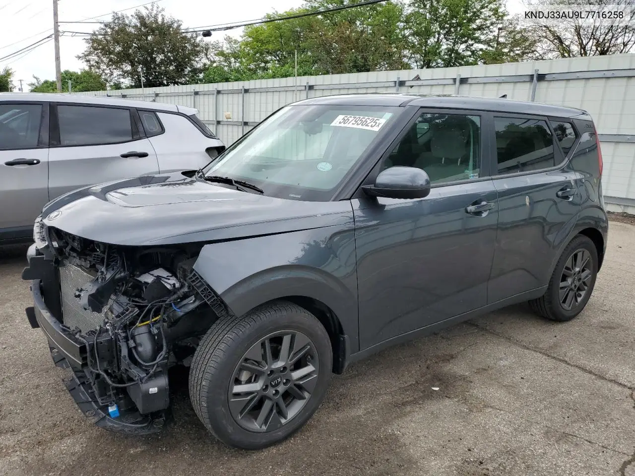 2020 Kia Soul Ex VIN: KNDJ33AU9L7716258 Lot: 56795625