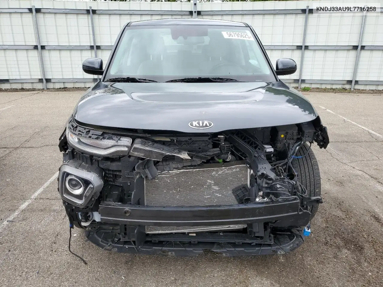 2020 Kia Soul Ex VIN: KNDJ33AU9L7716258 Lot: 56795625