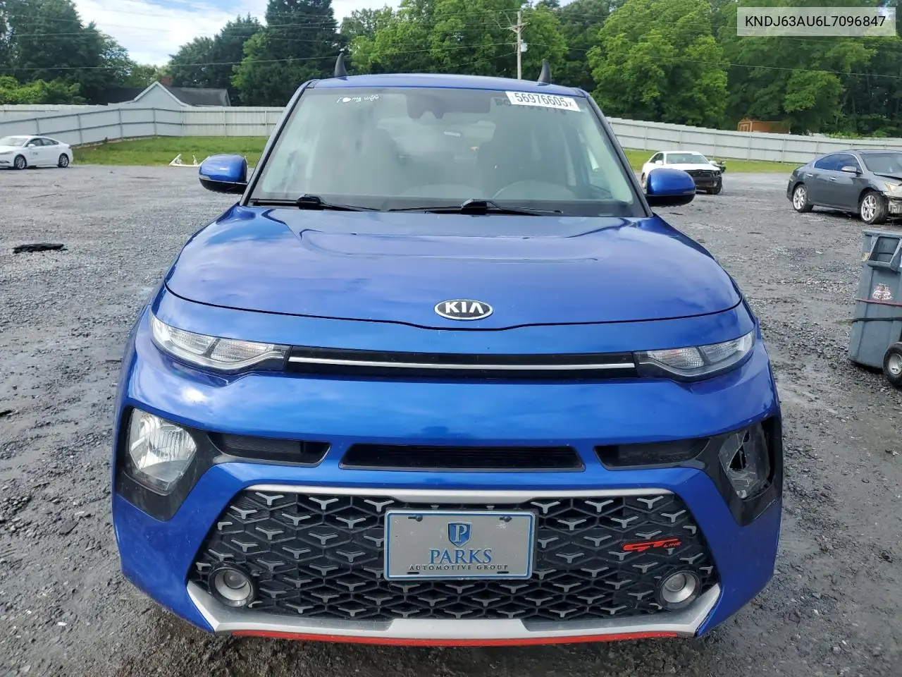 2020 Kia Soul Gt Line VIN: KNDJ63AU6L7096847 Lot: 56976605