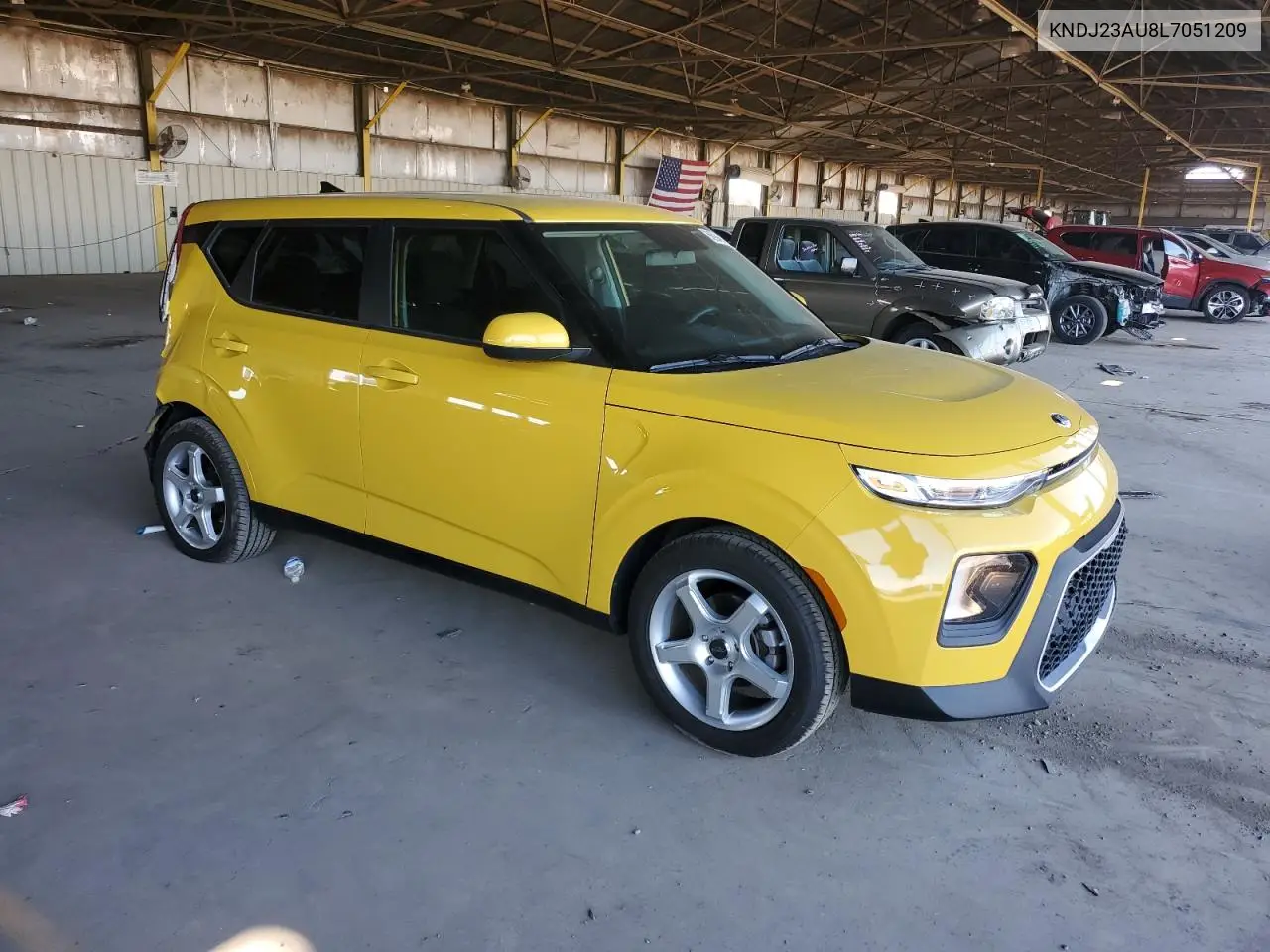 2020 Kia Soul Lx VIN: KNDJ23AU8L7051209 Lot: 56994645