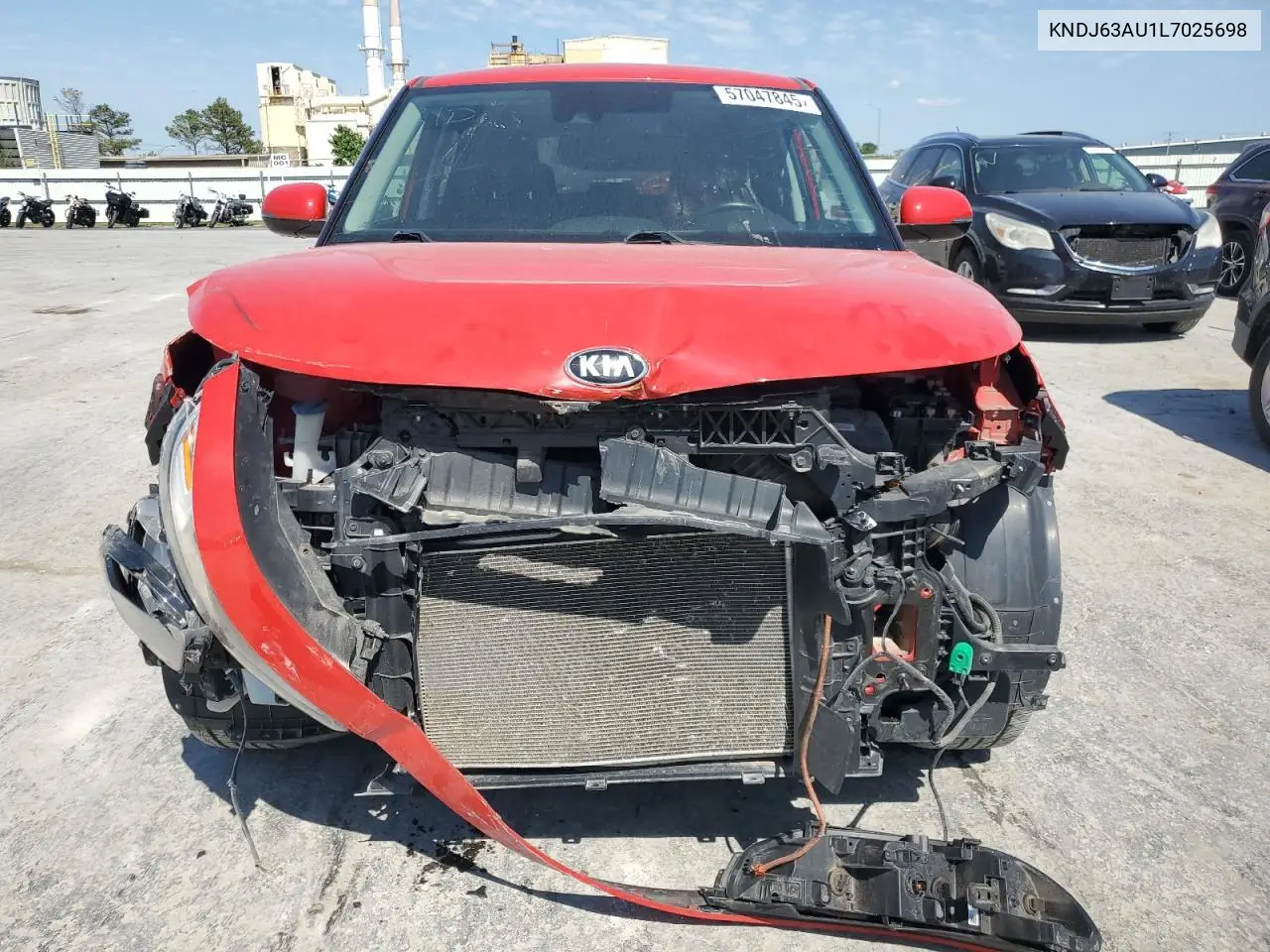 2020 Kia Soul Gt Line VIN: KNDJ63AU1L7025698 Lot: 57047845