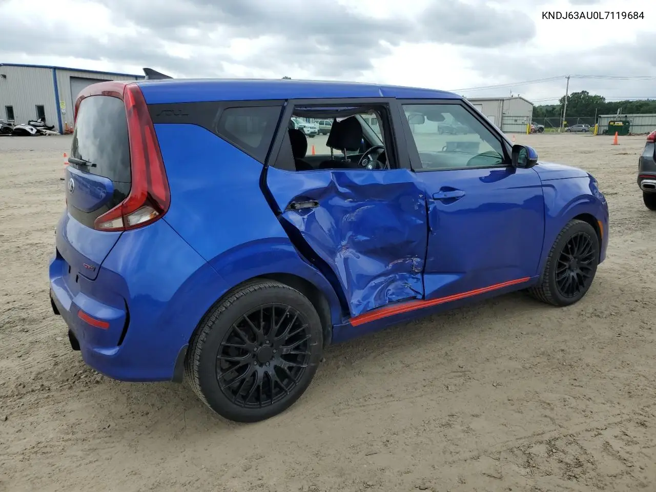 2020 Kia Soul Gt Line VIN: KNDJ63AU0L7119684 Lot: 57078565