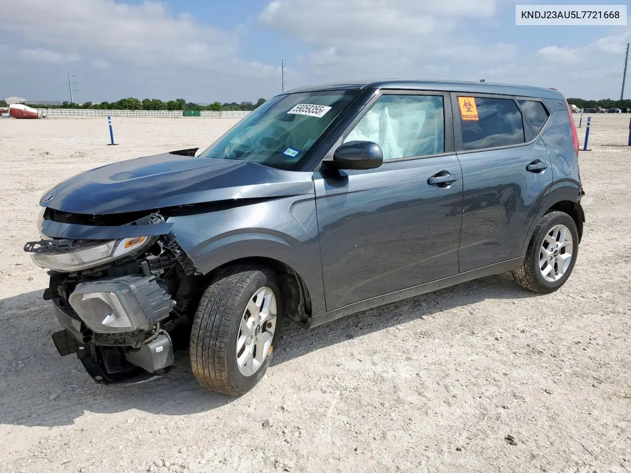 2020 Kia Soul Lx VIN: KNDJ23AU5L7721668 Lot: 59059355