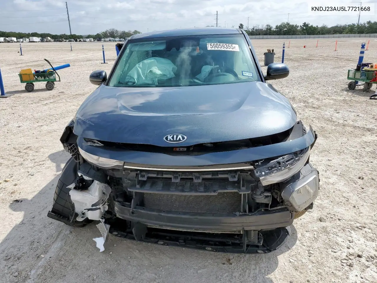 2020 Kia Soul Lx VIN: KNDJ23AU5L7721668 Lot: 59059355