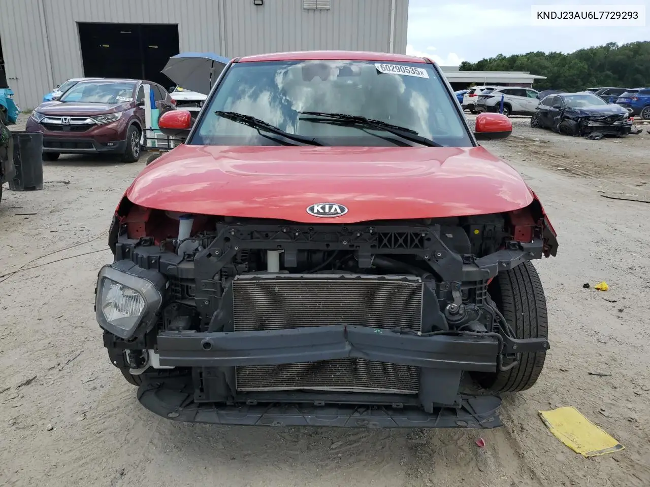 2020 Kia Soul Lx VIN: KNDJ23AU6L7729293 Lot: 60290535