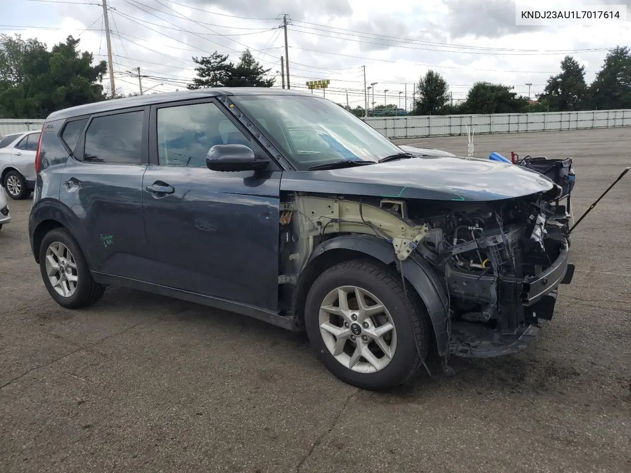 2020 Kia Soul Lx VIN: KNDJ23AU1L7017614 Lot: 62149375